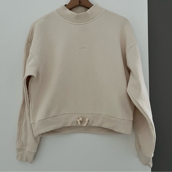 Loungewear Adidas ALL SZN FLEECE MOCK NECK SWEATSHIRT - Picture 2 of 12